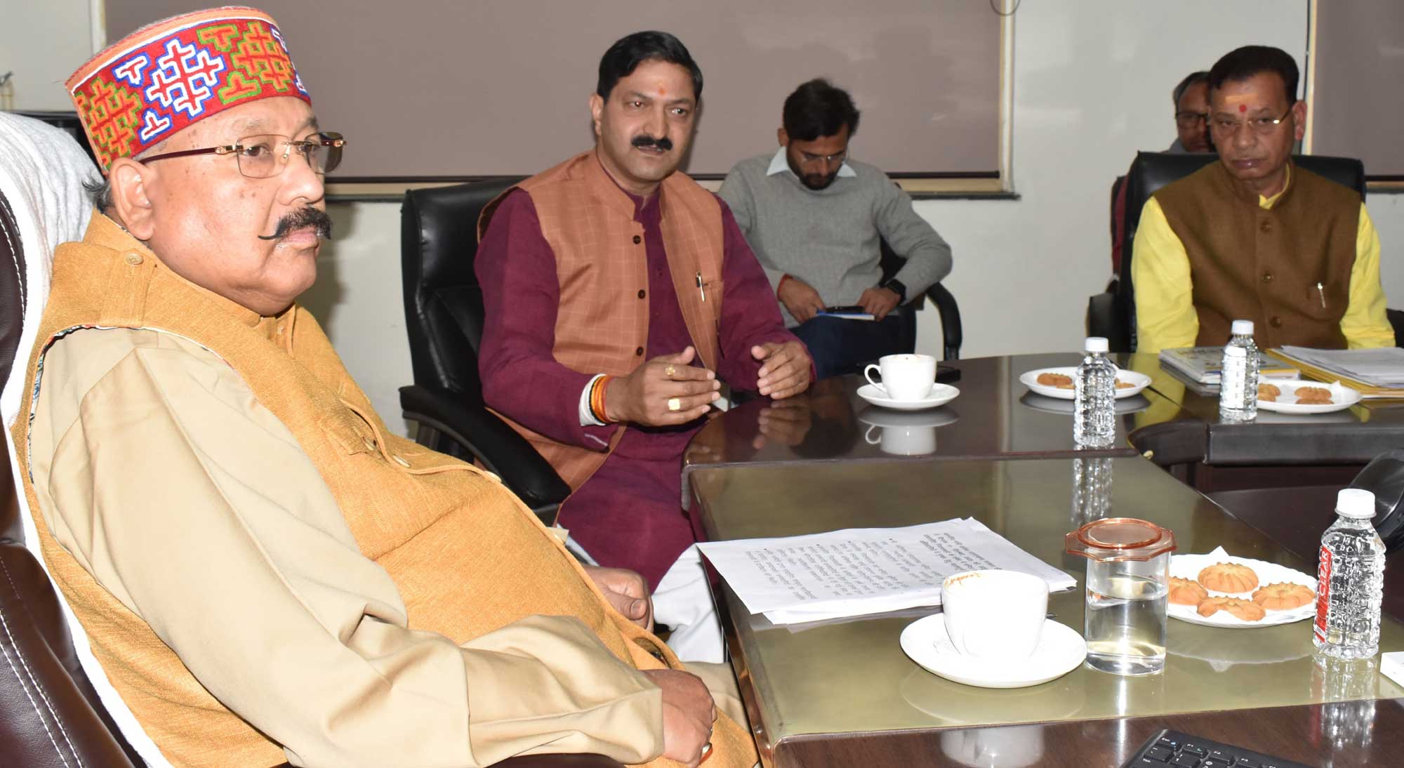 Maharaj reviewed Tehri Lake Ring Road Project costing Rs 7708.27 crore