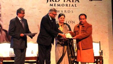 Health Minister Dr. Dhan Singh Rawat received the Tata Memorial Award