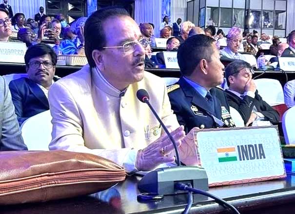 MP Ajay Bhatt represented India in the United Nations meeting in Ghana, South Africa