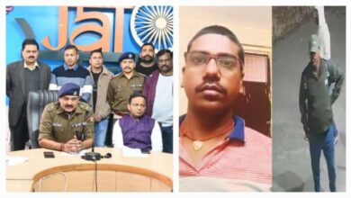 रिलायंस ज्वैलरी शो रूम डकैती मामले का इनामी बदमाश गिरफ्तारी के बाद हुआ घायल