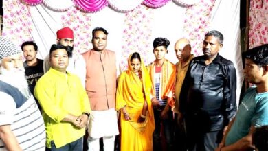 BJP Mahanagar Adhyaksh Dehradun Siddharth Umesh Aggarwal provided special financial support in getting the marriage of a daughter of a poor family done