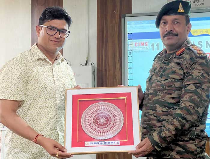 11 Girls Battalion gave recognition to CIMS College to open NACC