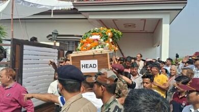 हरिद्वार ले जाया गया शहीद मेजर प्रणय नेगी का पार्थिव शरीर, नम आँखों से दी गई श्रद्धांजलि