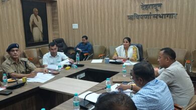 जिलाधिकारी की अध्यक्षता में आयोजित की गई सड़क सुरक्षा समिति की बैठक 