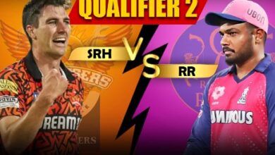 आईपीएल 2024- क्वालीफायर-2 मुकाबले में आज सनराइजर्स हैदराबाद और राजस्थान रॉयल्स होगी आमने- सामने 