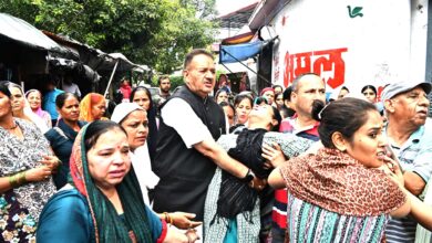 Minister Ganesh Joshi stopped his convoy and took the woman who became unconscious due to a sudden paralysis attack while mourning the death of her mother, to the hospital in his car.