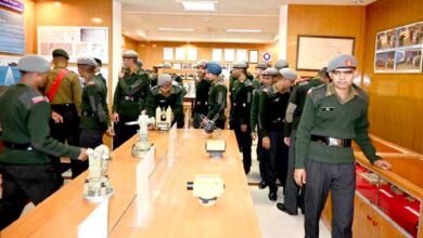 Cadets of Indian Military Academy visited National Hydrographic Office (NHO)