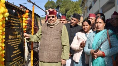 महाराज ने पोखड़ा विकासखंड को 5 करोड़ 17 लाख की विकास योजनाओं की दी सौगात 