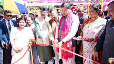 मुख्यमंत्री पुष्कर सिंह धामी ने नगर निगम देहरादून द्वारा आयोजित होली मिलन कार्यक्रम में किया प्रतिभाग