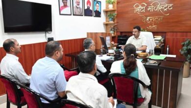 शौर्य दिवस की तैयारियों को लेकर सिटी मजिस्ट्रेट ने ली समीक्षा बैठक