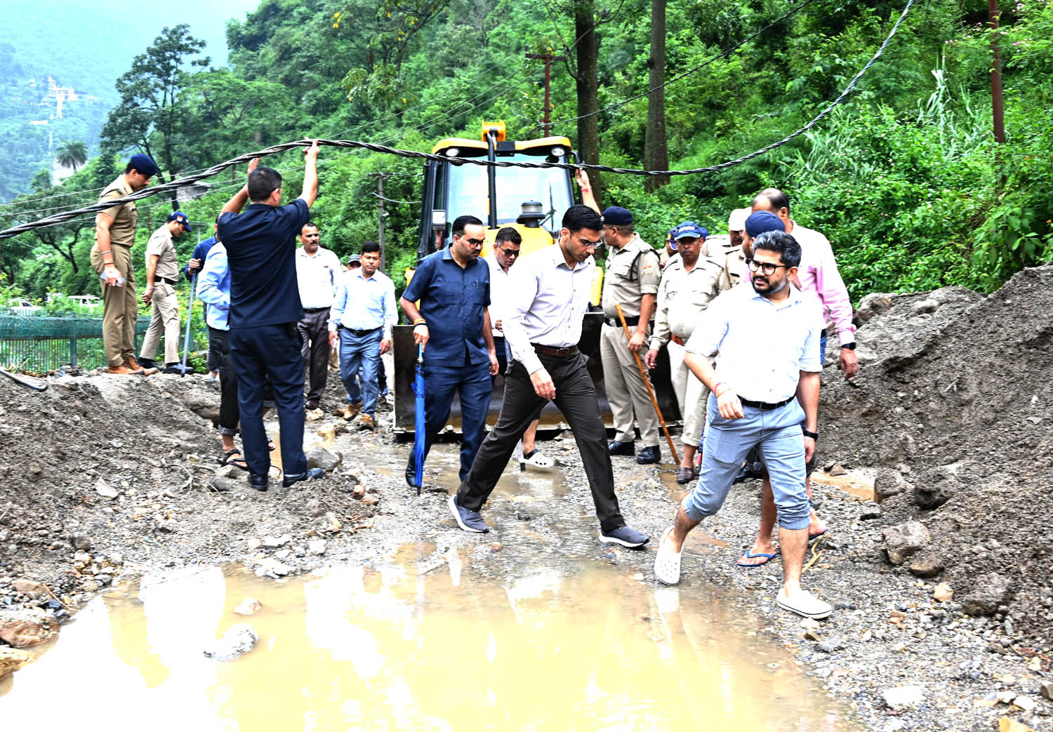 15 सितम्बर को पूरी रात नहीं सोया प्रशासनिक अमला