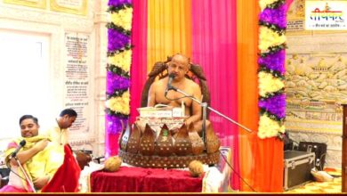 आचार्य श्री 108 सौरभसागर जी महामुनिराज के पावन सान्निध्य में हुआ नवदिवसीय जिनेन्द्र महाअर्चना का शुभारंभ