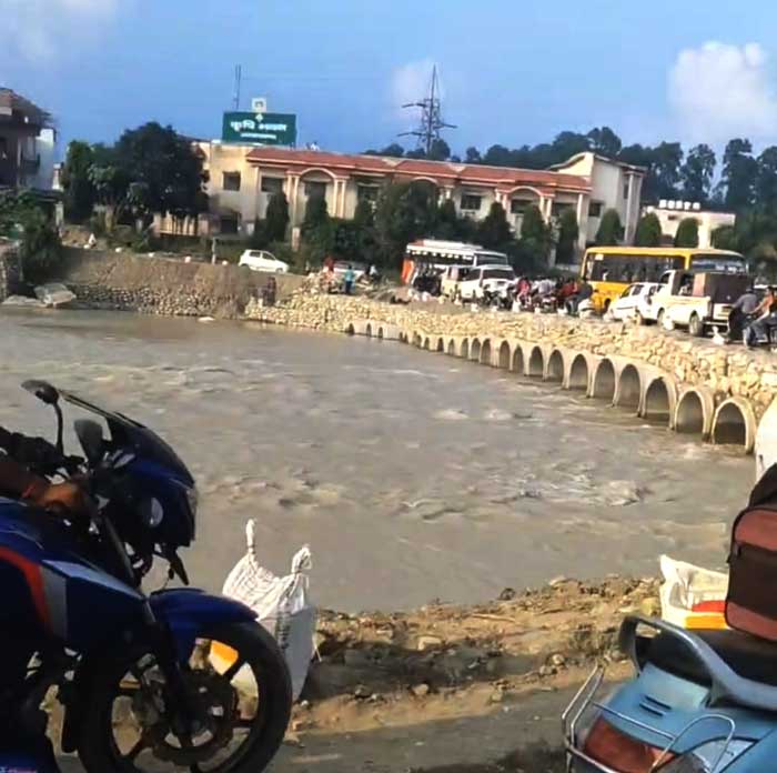 नंदा की चौकी-पांवटा राजमार्ग पर वाहनों का आवाजाही शुरू