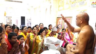 बड़े उत्साह और श्रद्धा के साथ प्रारंभ हुआ श्री जिन सहस्रनाम महामंडल विधान