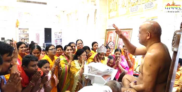 बड़े उत्साह और श्रद्धा के साथ प्रारंभ हुआ श्री जिन सहस्रनाम महामंडल विधान