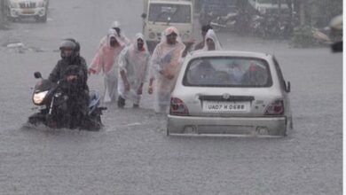 ऋषिकेश में मूसलाधार बारिश, ढालवाला जलमग्न