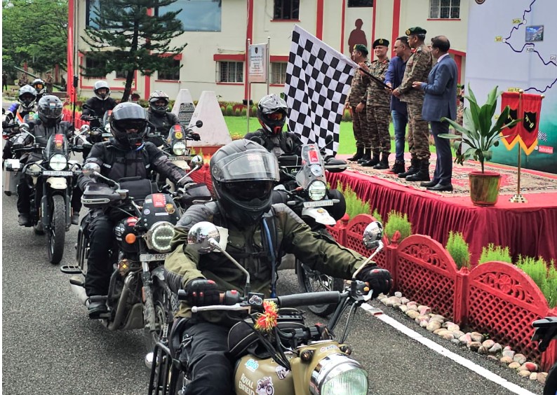 भारतीय सेना ने देहरादून से शुरू किया ‘सूर्या क्वेस्ट मोटरसाइकिल अभियान’