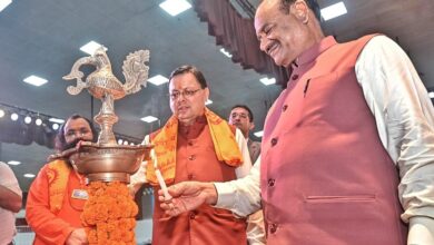 हरिद्वार में इंडियन एआई समिट का शुभारंभ, लोकसभा अध्यक्ष ओम बिरला और मुख्यमंत्री धामी हुए शामिल