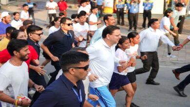 मुख्यमंत्री ने ‘नमो युवा रन’ का किया शुभारंभ, दौड़ में भाग लेकर युवाओं का बढ़ाया उत्साह