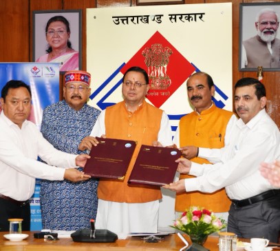 केदारनाथ और हेमकुंड साहिब में रोपवे निर्माण के लिए उत्तराखंड सरकार और एनएचएलएमएल के बीच हुआ समझौता