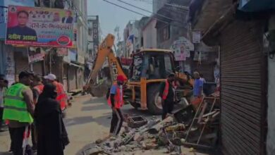 काशीपुर में उपद्रव के बाद चला बुलडोजर, अतिक्रमण पर प्रशासन की बड़ी कार्रवाई