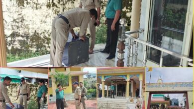 देहरादून माजरी माफी स्थित माँ पीताम्बरा बगलामुखी शक्तिपीठ में चोरी