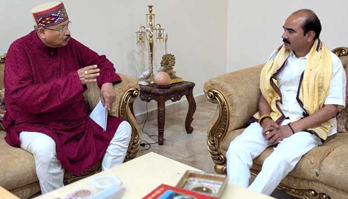 महाराज ने की केन्द्रीय मंत्री से Dry port को लेकर चर्चा