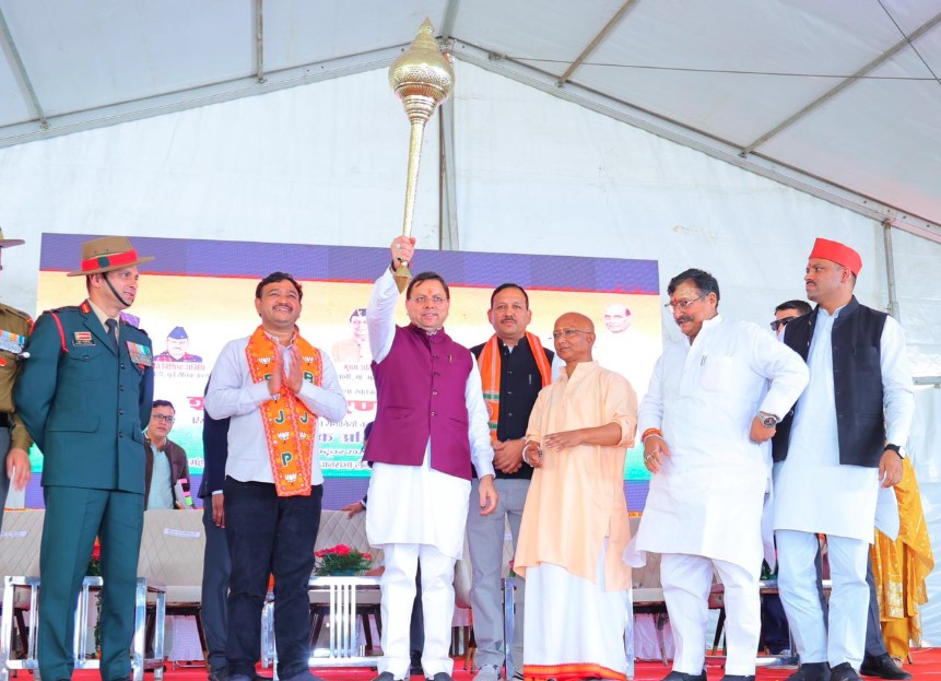 रिखणीखाल की वीर भूमि पर गूँजा देशभक्ति का जयघोष: सीएम धामी ने किया शहीदों को श्रद्धासुमन अर्पित