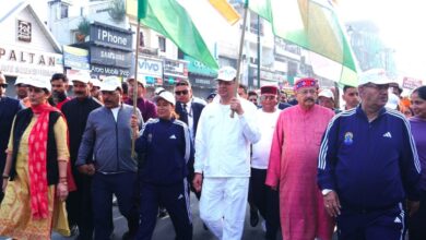 मुख्यमंत्री धामी ने ‘लौह पुरुष’ सरदार वल्लभभाई पटेल की जयंती पर आयोजित पदयात्रा में लिया भाग
