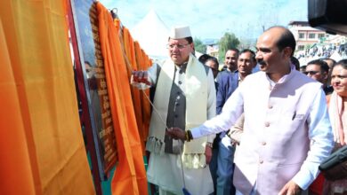 मुख्यमंत्री धामी ने ₹ 85 करोड़ से अधिक की विकास परियोजनाओं का किया लोकार्पण और शिलान्यास