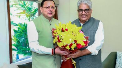 मुख्यमंत्री धामी ने केंद्र से 647 मेगावाट की सात जल विद्युत परियोजनाओं की मंजूरी का किया अनुरोध