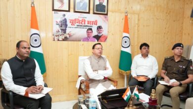 मुख्यमंत्री धामी ने “Sardar@150” अभियान की तैयारियों की समीक्षा की