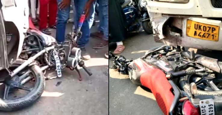 रुड़की में दर्दनाक सड़क हादसा : रोडवेज बस की चपेट में आने से दो छात्रों की मौत, एक गंभीर