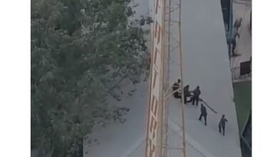 शिवपुरी में बंजी जंपिंग के दौरान बड़ा हादसा, प्रमोशनल वीडियो शूट कर रहा युवक टिन की छत पर गिरा