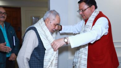 आईजीएनसीए के अध्यक्ष राम बहादुर राय ने मुख्यमंत्री धामी से की मुलाकात