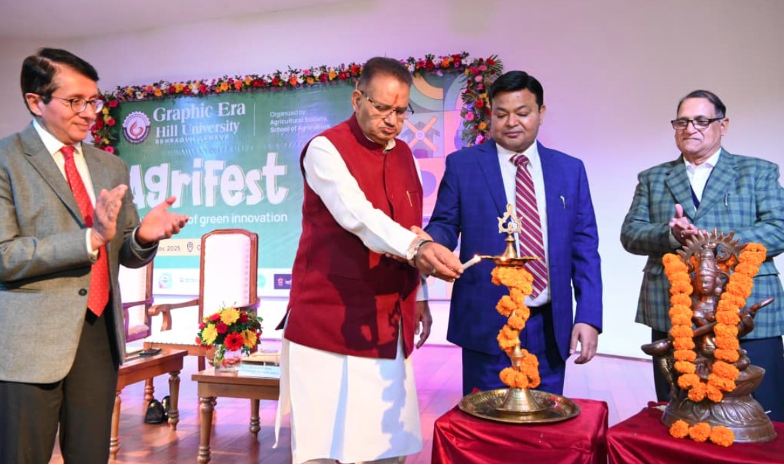ग्राफिक एरा में दो दिवसीय वार्षिक कृषि महोत्सव, ‘एग्रीफेस्ट 2025’ का शुभारंभ