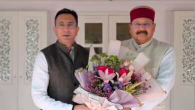 महाराज ने केंद्रीय मंत्री जितिन प्रसाद से की शिष्टाचार भेंट