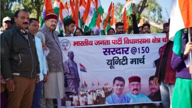 सरदार पटेल के आदर्शों पर काम कर रही है प्रदेश सरकार : महाराज