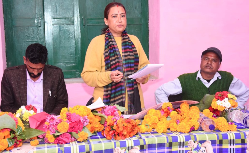 विकास कार्यों में प्रदेश सरकार पीछे नहीं रहेगी : रेखा आर्या