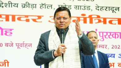 खेलों से अनुशासन, स्वास्थ्य और तनावमुक्त जीवन: मुख्यमंत्री धामी