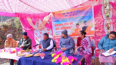 सरकारी योजनाओं का लाभ घर–द्वार तक, बीरोंखाल विकासखंड की न्याय पंचायत जिवई के सुकई गाँव में बहुउद्देशीय शिविर आयोजित