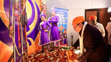 मुख्यमंत्री धामी ने मल्लीताल स्थित गुरुद्वारे में टेका माथा
