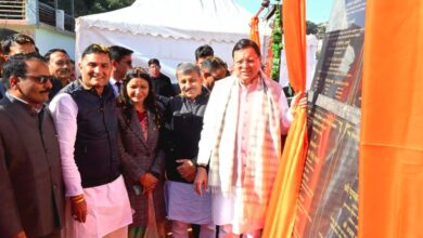 मुख्यमंत्री धामी ने 112 करोड़ की विकास योजनाओं का किया लोकार्पण एवं शिलान्यास