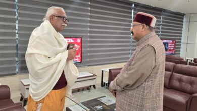 महाराज ने गोवा के राज्यपाल का देवभूमि आगमन पर किया स्वागत