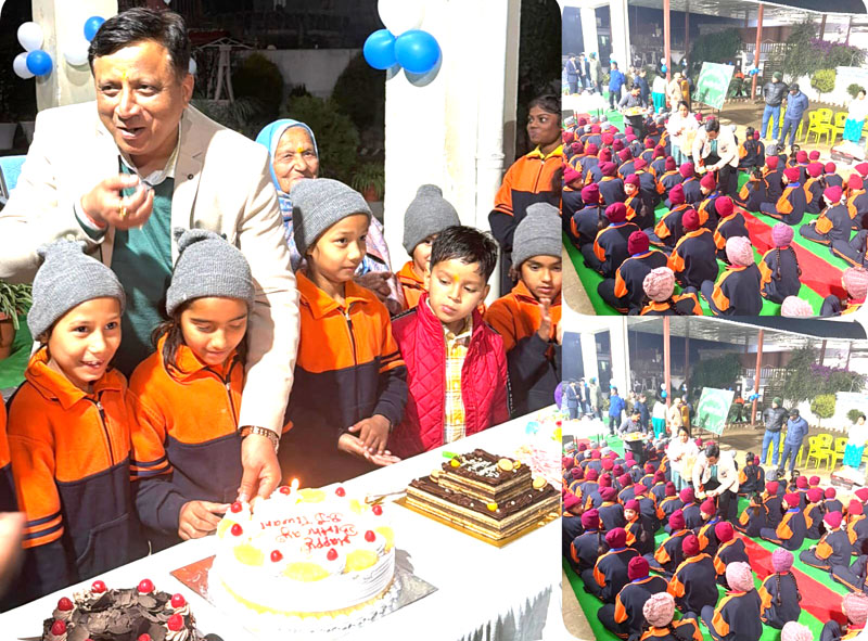 जब जन्मदिन बना उम्मीद का उत्सव, नेताजी सुभाष चंद्र बोस आवासीय बालिका छात्रावास के बच्चों के बीच पहुँचे बंशीधर तिवारी