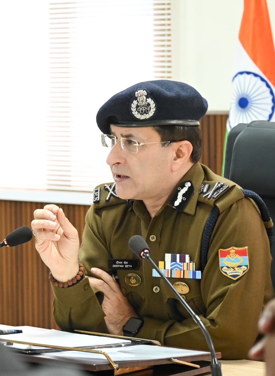 2026 के लिए उत्तराखण्ड पुलिस का रोडमैप तय, डीजीपी दीपम सेठ ने तय की प्राथमिकतायें