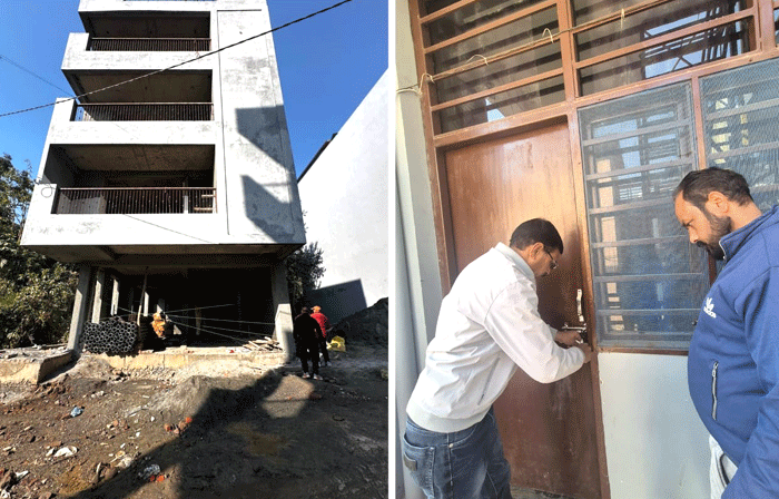 एमडीडीए उपाध्यक्ष बंशीधर तिवारी के नेतृत्व में अवैध निर्माणों पर सख्त कार्रवाई जारी