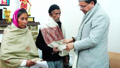 अंकिता भंडारी के माता-पिता ने सीएम धामी से की मुलाकात