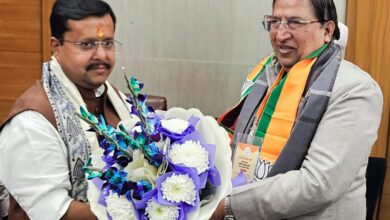 राज्यसभा सांसद डॉ. नरेश बंसल ने भाजपा के नव-नियुक्त राष्ट्रीय अध्यक्ष नितिन नबीन से की शिष्टाचार भेंट