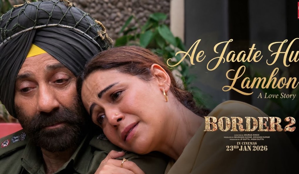 ‘बॉर्डर 2’ का तीसरा गाना ‘जाते हुए लम्हों’ हुआ रिलीज